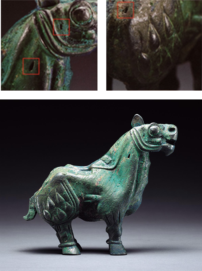 依舊草堂 古美術 青銅犀牛 依舊草堂 古美術 青銅犀牛